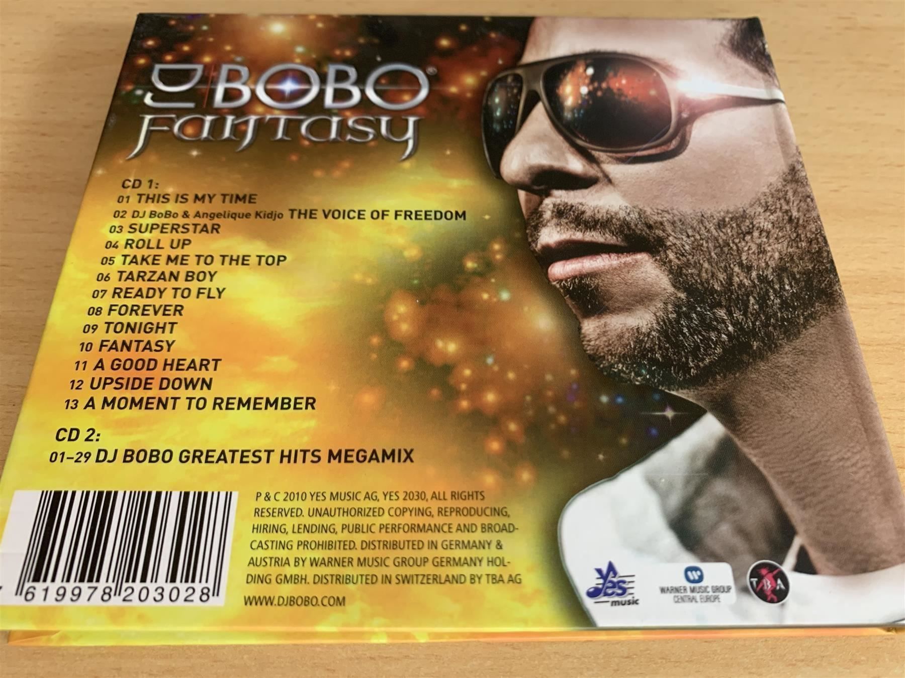 CD: DJ BoBo – Fantasy - 2 CD – Usato da Rikon im Tösstal venduto da Alpenmutz 1