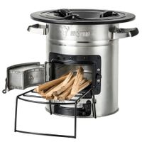 Raketenofen Dutch Oven Ø32cm Edelstahl