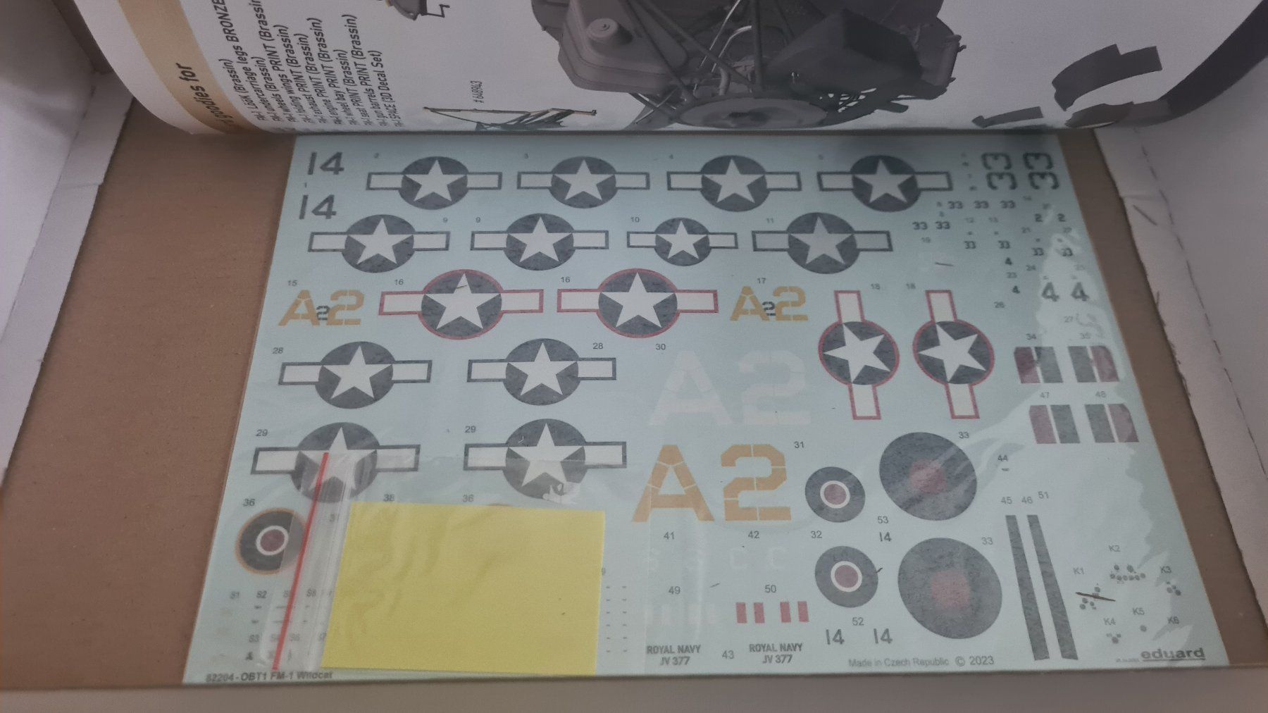 Modellbausätze & Standmodelle: 1:48 FM-1 Wildcat ProfiPack - Eduard 82204 – Neu (gemäss Beschreibung) aus Bassersdorf von jackbmw 6