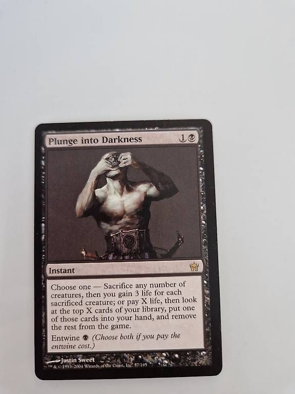 Carte collezionabili: Magic the gathering  Plunge into Darkness – Nuovo e nell'imballaggio originale da Sennhof venduto da Thorgal77