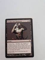 Magic the gathering  Plunge into Darkness