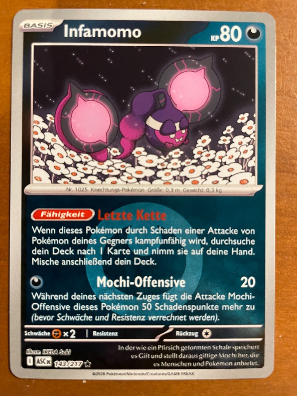 Pokémon Carte collezionabili: Pokemon Infamomo Reverse (Versand gratis) – Nuovo (secondo la descrizione) da Chur venduto da Angerson