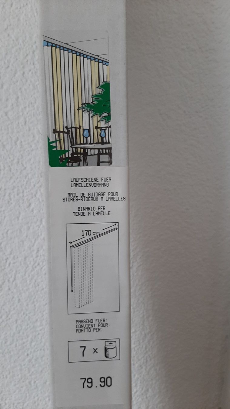 Vorhänge: Lamellenvorhang – Neu und originalverpackt aus Schötz von Heli3