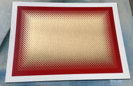 Bild Siebdruck rot