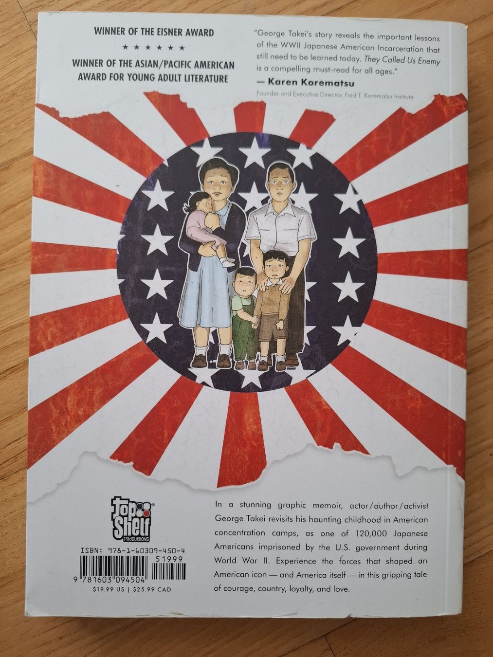 Libri: They called us enemy - George Takei – Usato da Gossau ZH venduto da herrerra.25 2