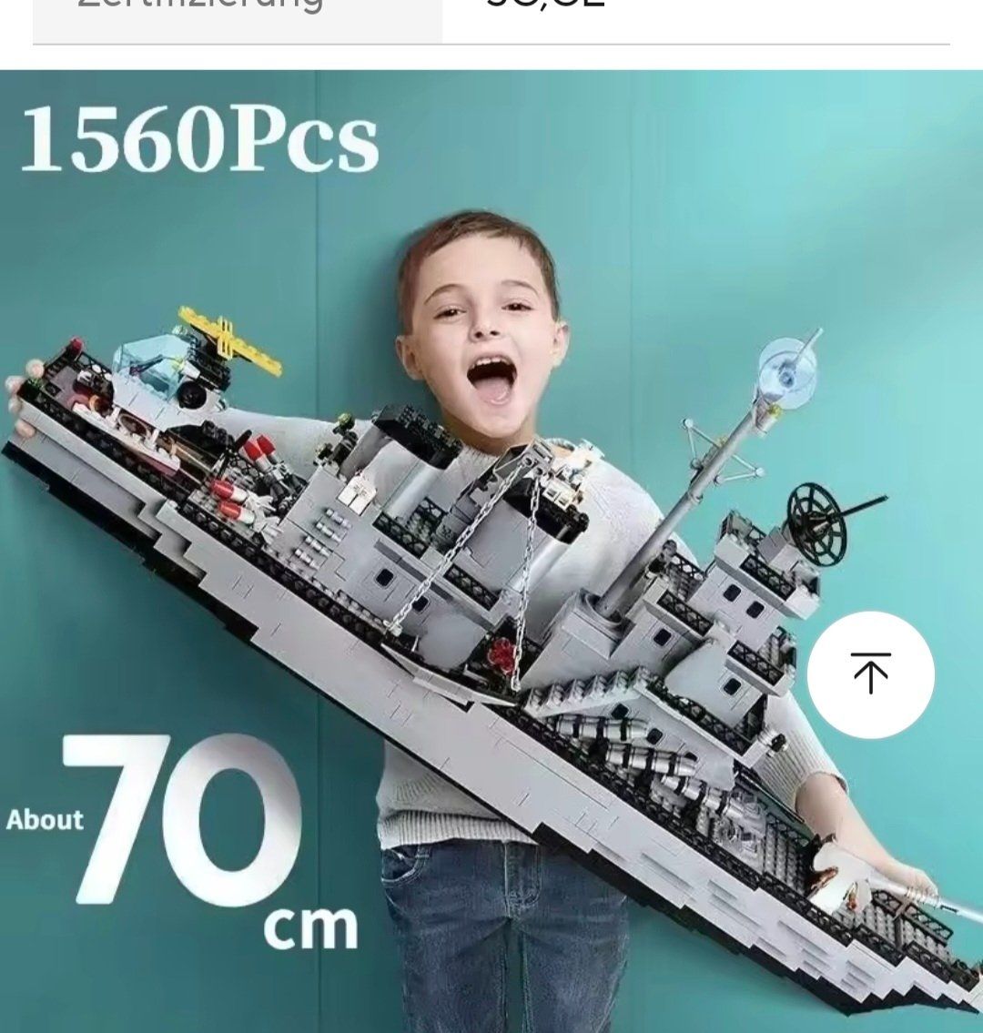 Lego Giocattoli: Lego imitat militär Schiff gross – Usato da halden venduto da ore_dbn5 4