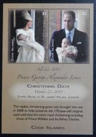 Cook Island Kat. Block 242 ** 2013 William und Kate