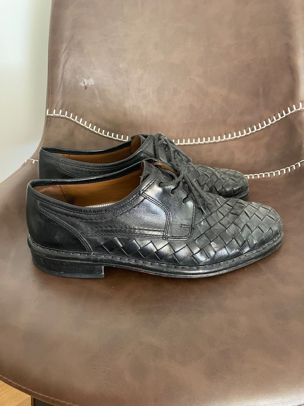 Herrenschuhe: Sioux Flechtleder Loafers Gr. 44 / 45 – Gebraucht aus Baden von deyaene 1