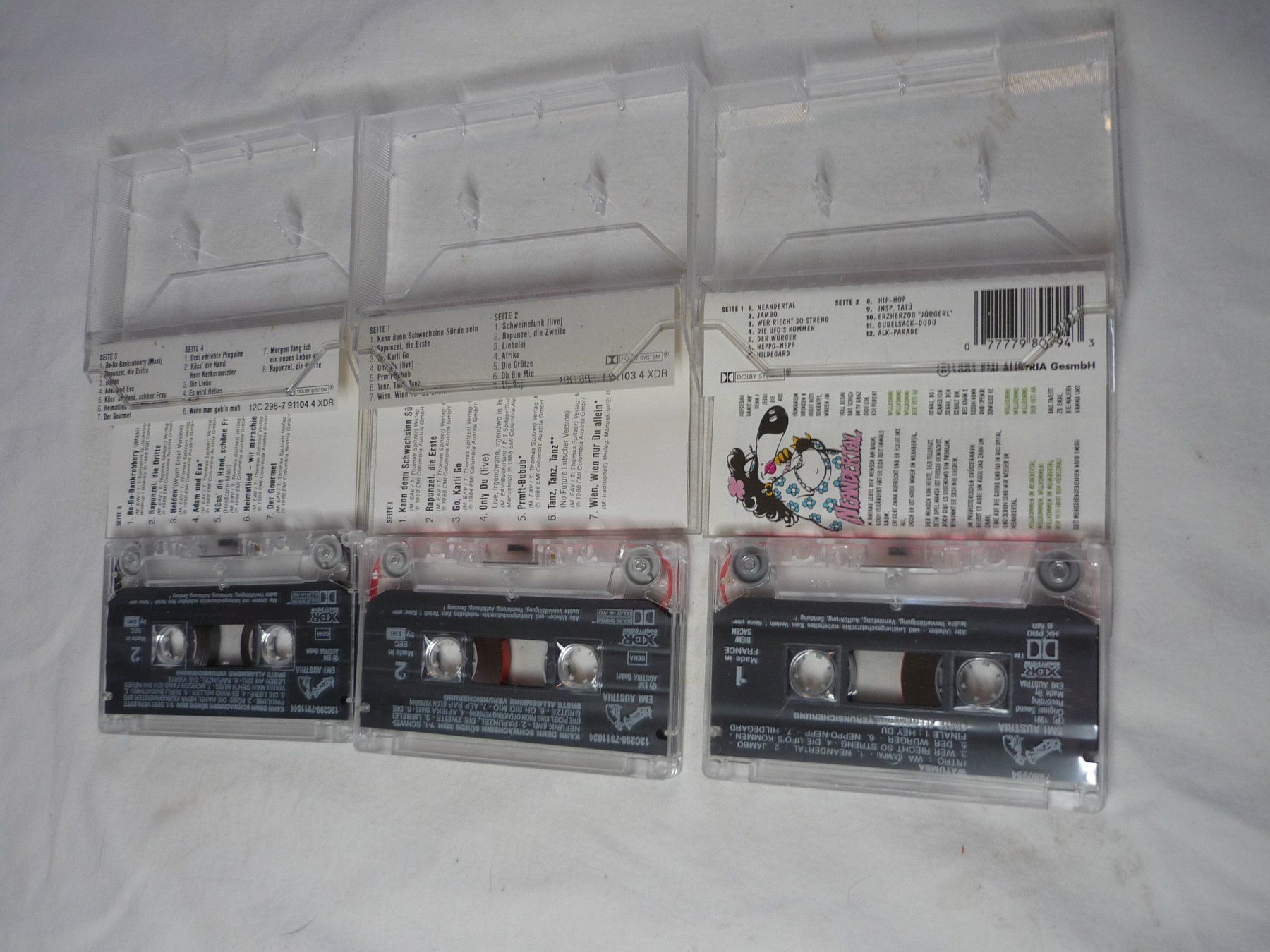Musicassette: 3x MC Kassette 80s Pop Rock - EAV – Usato da Beringen venduto da Flatretriever 2