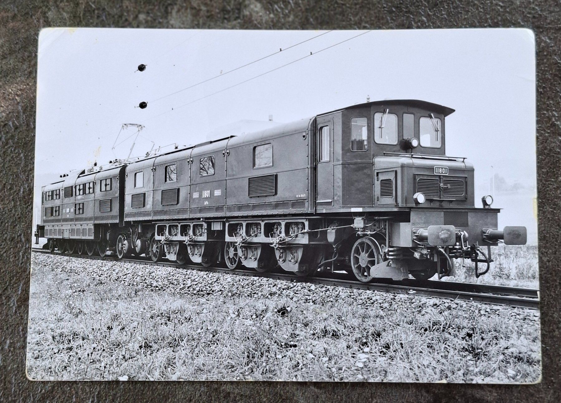 Cartoline postali: Ansichtskarte SBB Ae 8/14 11801 St. Gotthard 1931 – Usato da Siebnen venduto da Leissav