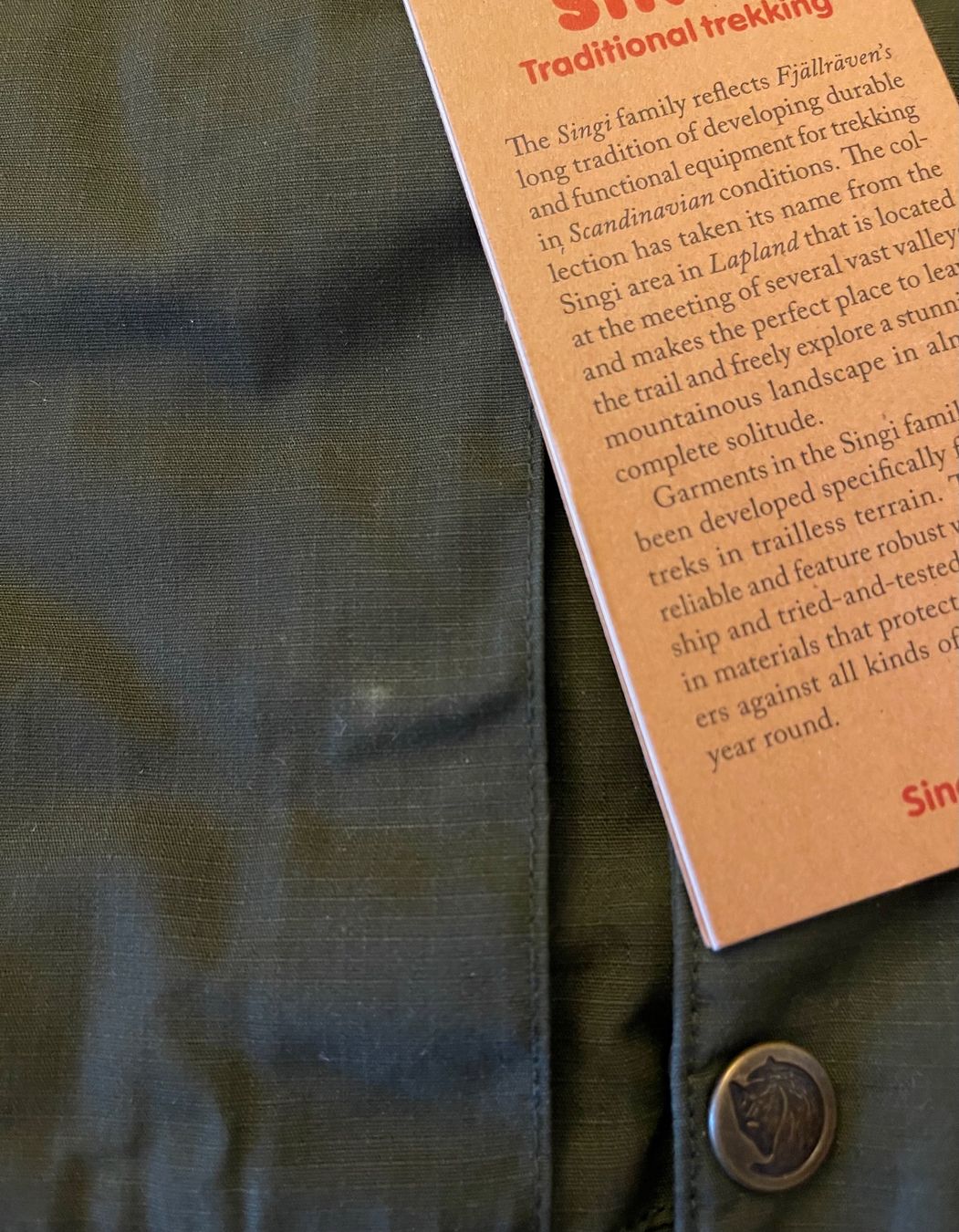 Fjällräven Jacken: Fjällräven Singi Wool Padded Parka M Deep Forest Gr.L Herren – Neu und originalverpackt aus Basel von Seifehuesli 9