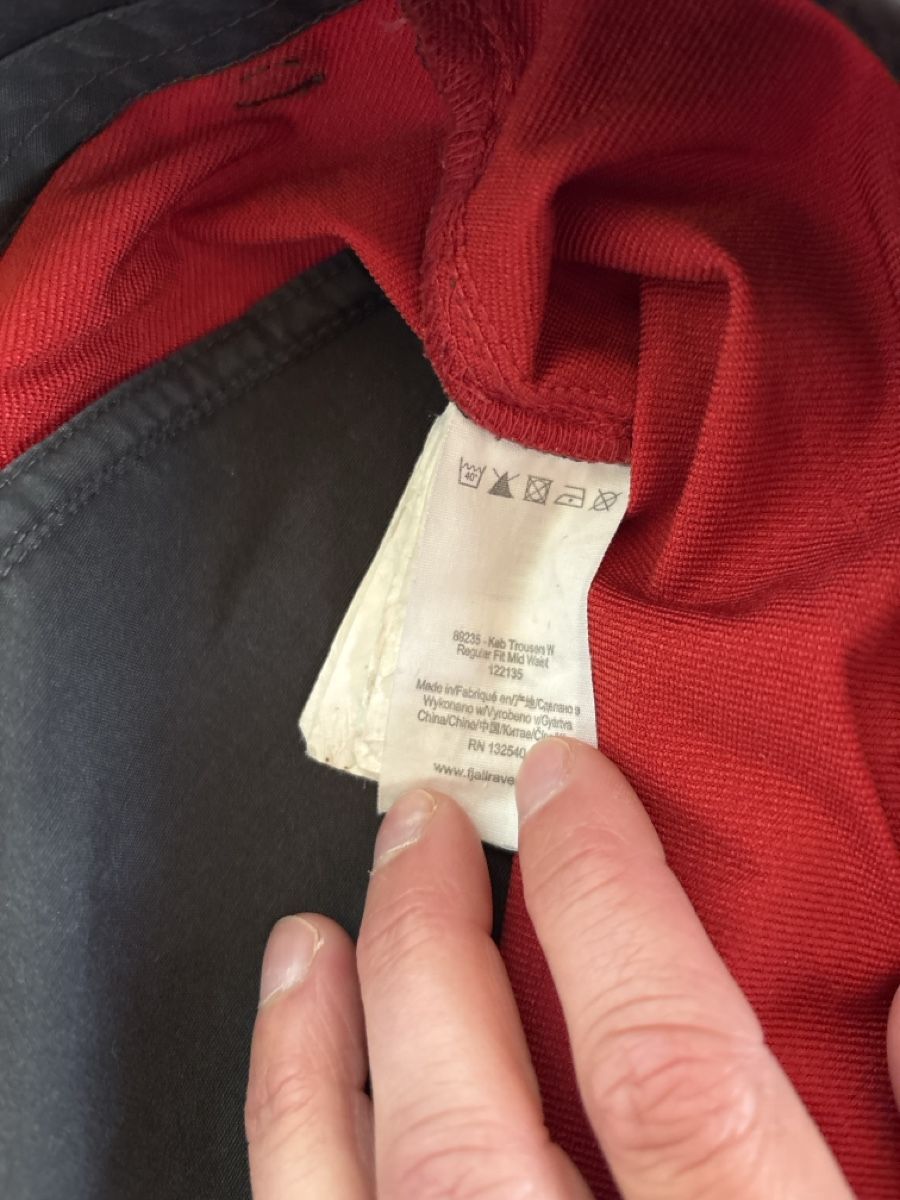 Fjällräven Pantaloni: Fjällräven Keb Trouser W 40 – Usato da Mönchaltorf venduto da kristy_b 5