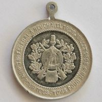 Schützenmedaille NE 1898 Neuchâtel Neuenburg Eidg. Schützenf