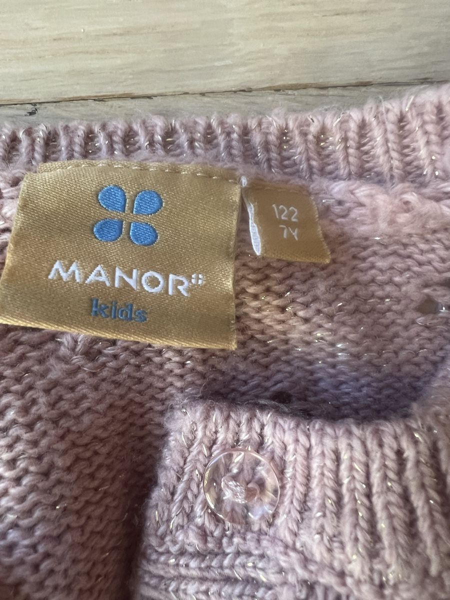Vestes & Manteaux: Strickjäckli mit Goldfäden – D'occasion à Allschwil par Fabienne0124 3