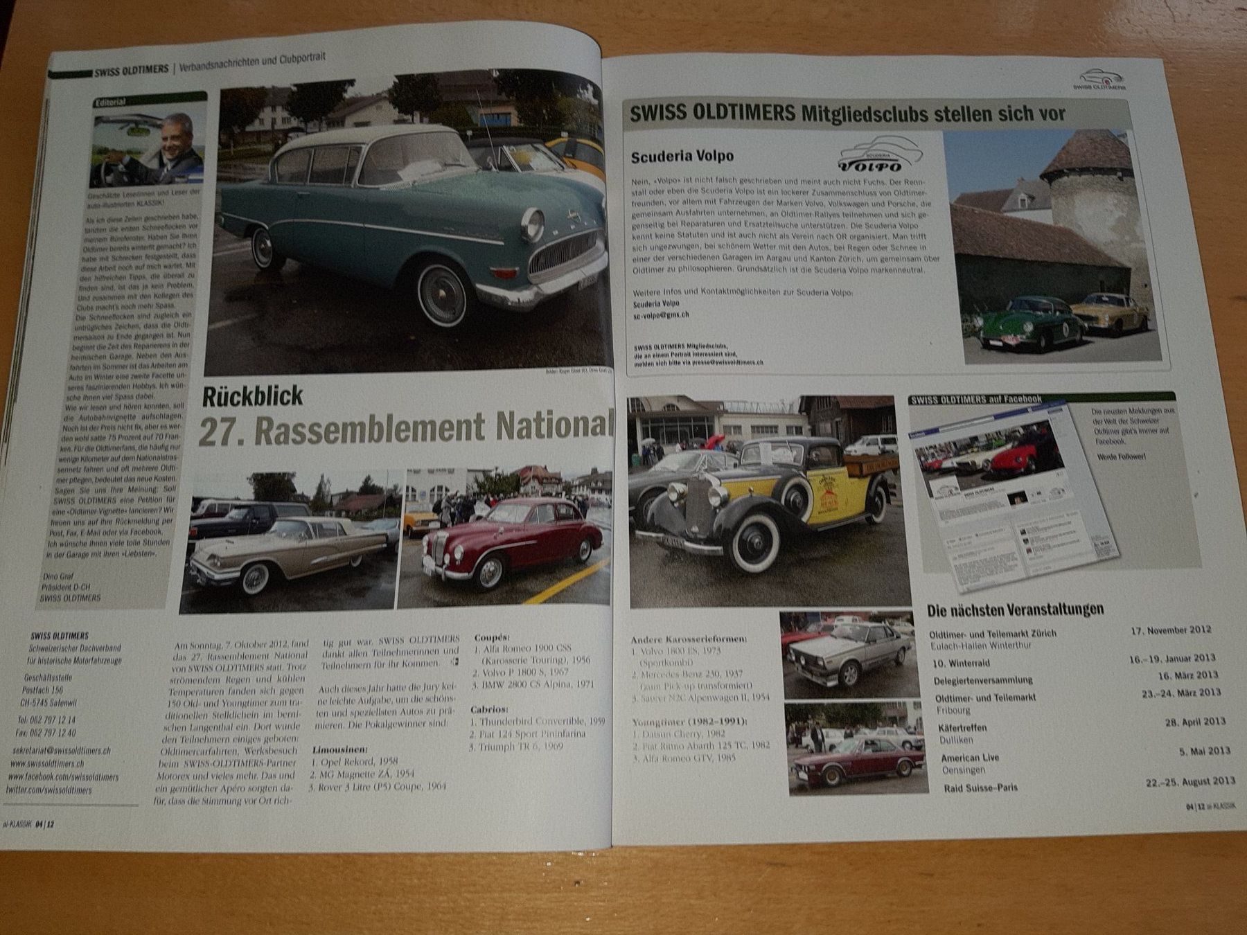 Riviste & Magazine: Auto Klassik Illustrierte 01/2021 Renault Alpine A110 – Usato da Rotkreuz venduto da nigal 6