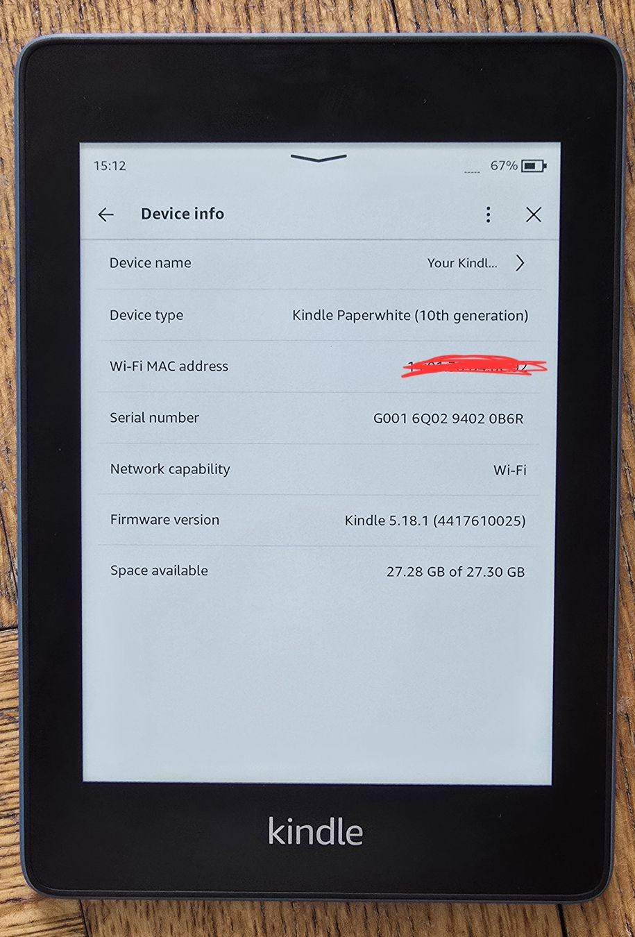 Amazon Tablet PC: Amazon Kindle Paperwhite 10eme Generation – Usato da Lausanne venduto da Super_IT 2