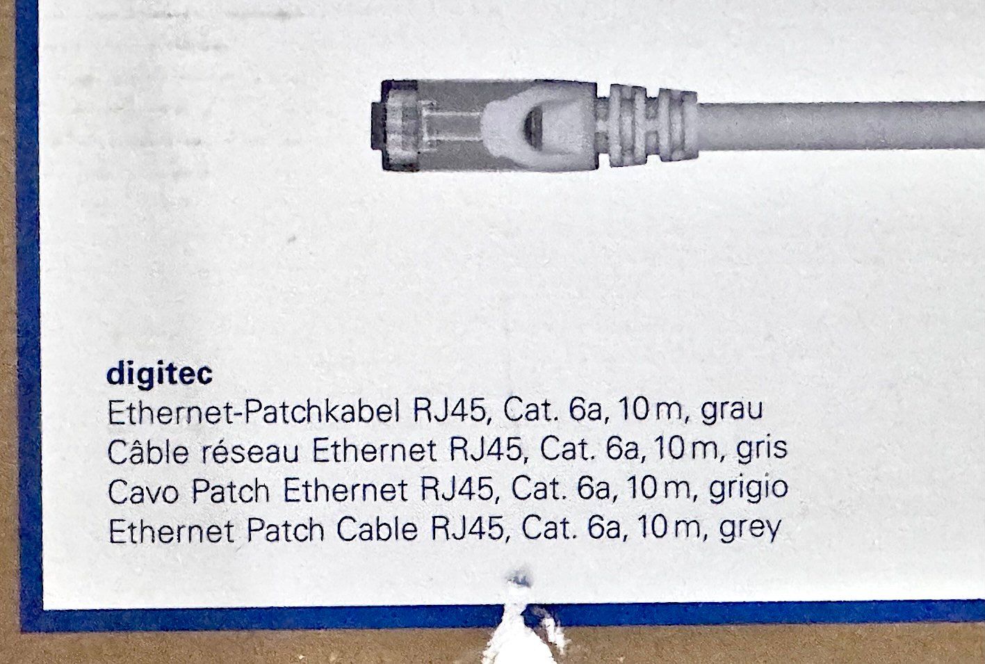 Digitec Cavi: 3 Stück, Ethernet-Patchkabel RJ45 - - NEU – Nuovo (secondo la descrizione) da Kerns venduto da machbar-247
