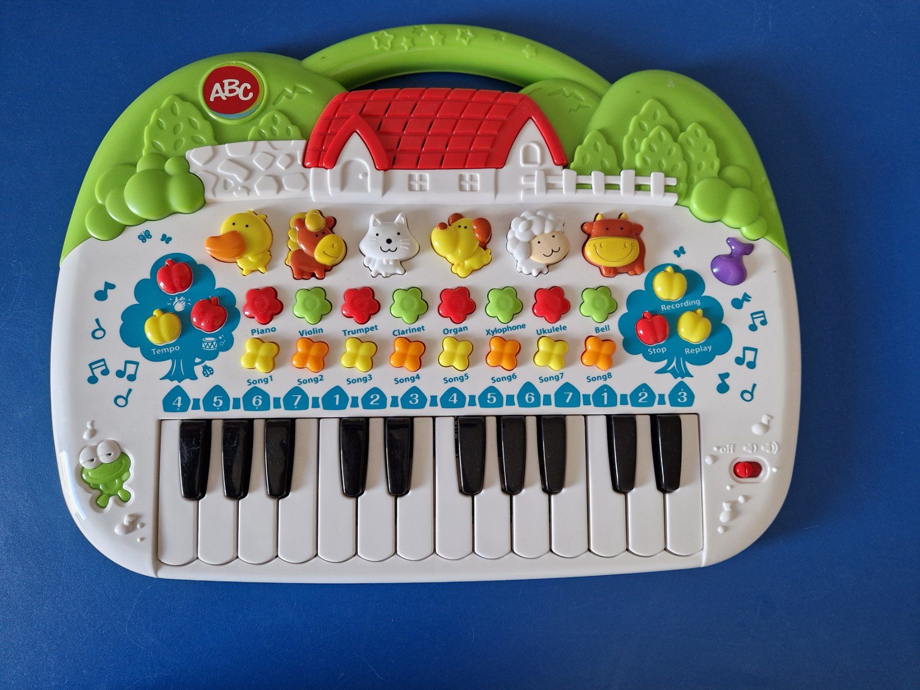 Jouets: Simba ABC Tier Keyboard, ab 3 Jahre – D'occasion à Münchenbuchsee par Aare22