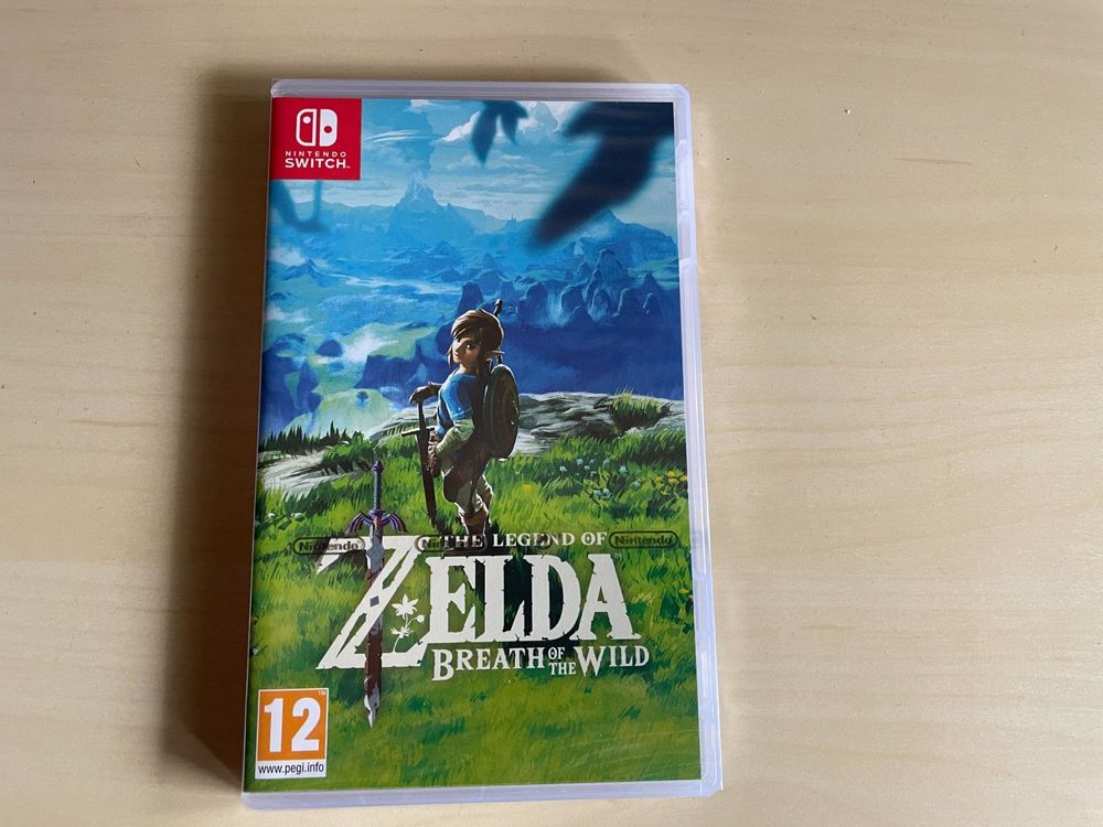 Switch Spiel The Legend of Zelda: Breath of the Wild NEU | Kaufen auf ...