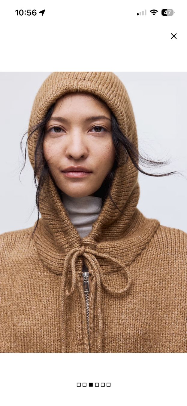 H&M Giacche: H&M Hoodiejacke, Strick Gr. M - oversized – Usato da Utzenstorf venduto da Ismaele 1