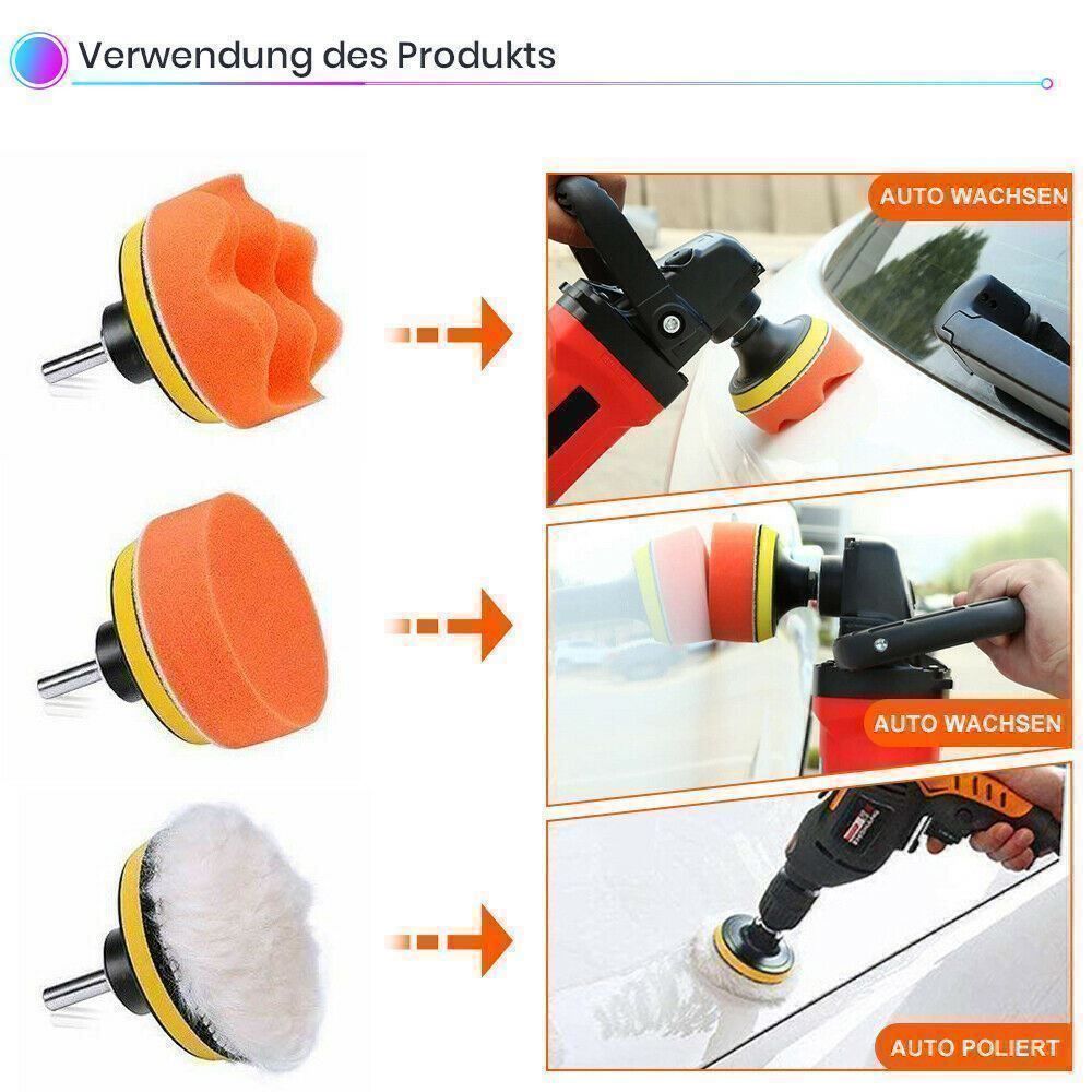 Altro per la casa: Auto Poliermaschine Profi Set Schwamm – Nuovo (secondo la descrizione) da Kirchdorf AG venduto da Apost008 5