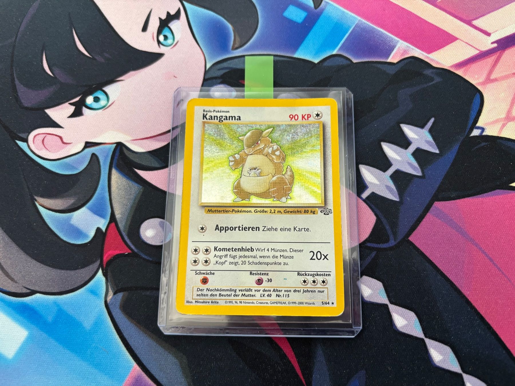 Pokémon Carte collezionabili: 2000 POKEMON Kangama Holo Base Set 5 – Usato da Wilen (Sarnen) venduto da Seeungeheuer