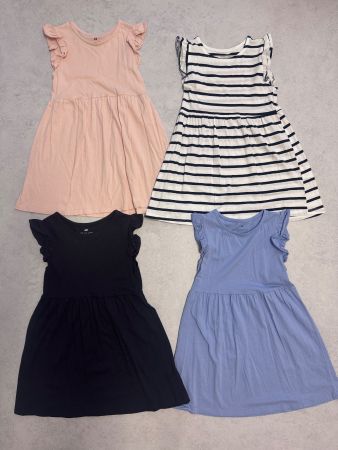 H&M Kleider Keidli Set, Gr. 110/116