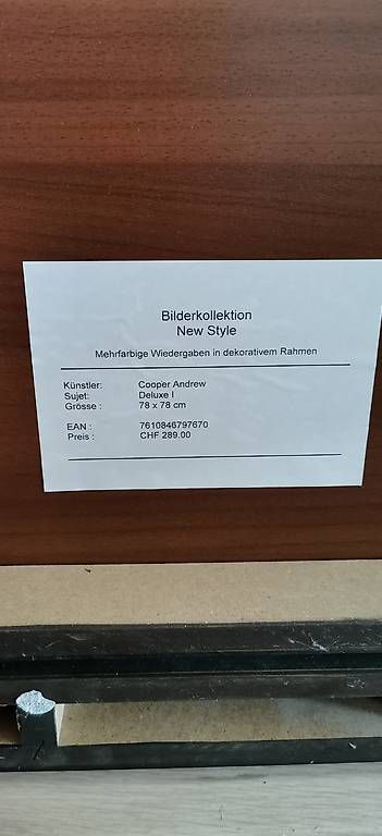 Poster & Bilder: Bild  – Gebraucht aus Amlikon- Bissegg von Simhunk 2