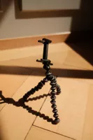 Joby GorillaPod Stativ mit Handyhalterung schwarz gebraucht