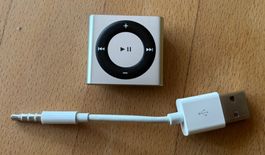 Kultiger Apple iPod Shuffle hellgrau, 4. Generation