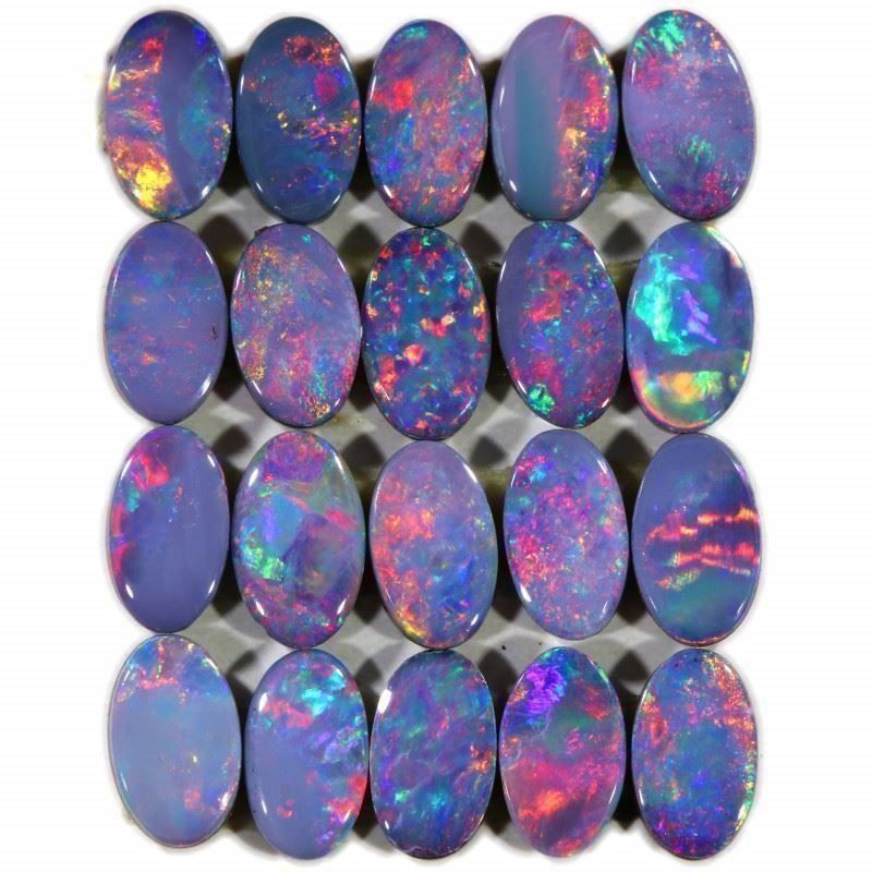 Edelsteine: Australische Opal Dubletten 4.40Cts. – Gebraucht aus Bern von Grindelwaldaus 1