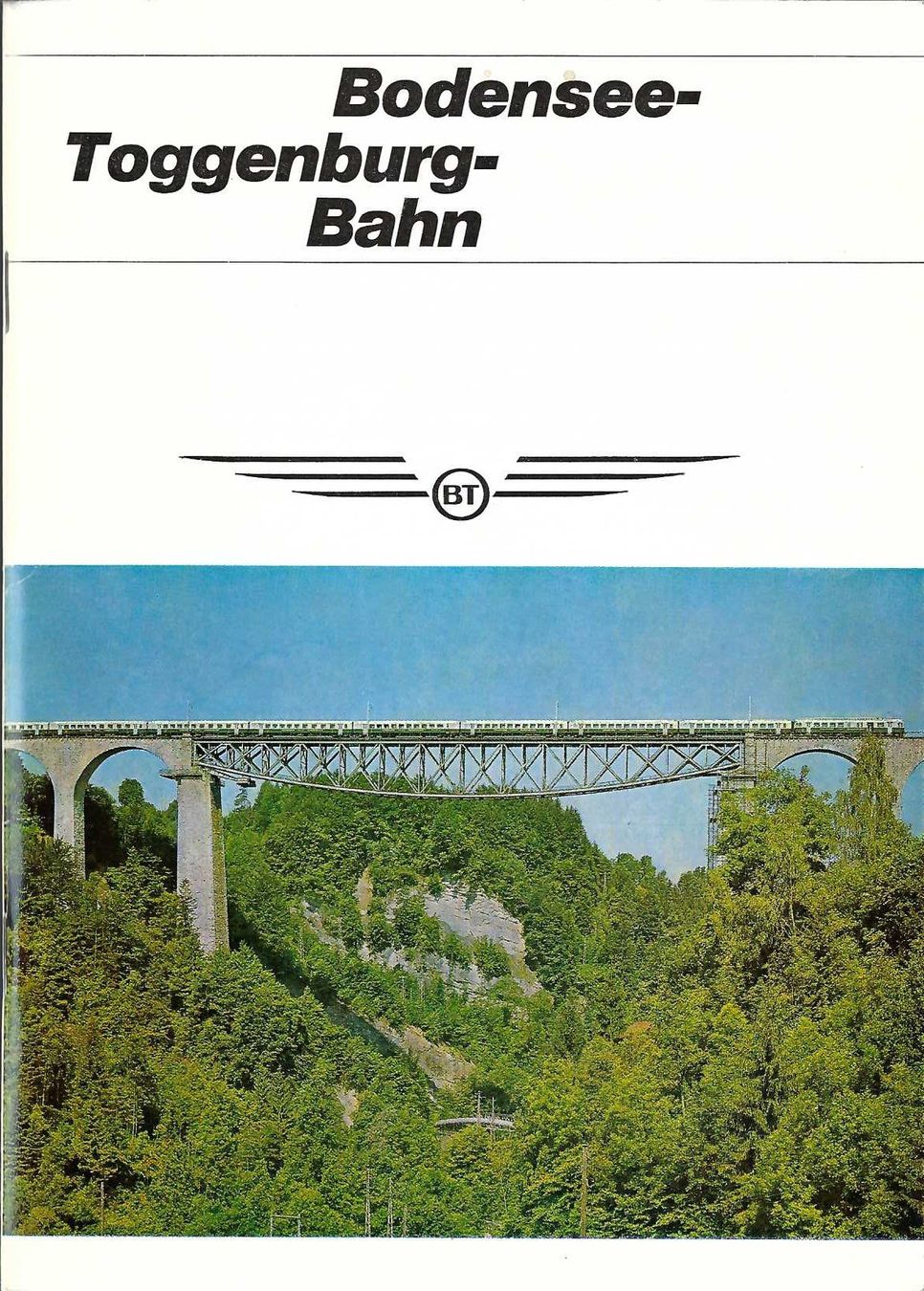 Libri: Bodensee-Toggenburg Bahn. 1972. – Usato da Horw venduto da SwissSteamMemories