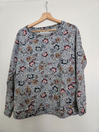 Pullover von Promod mit Blumen