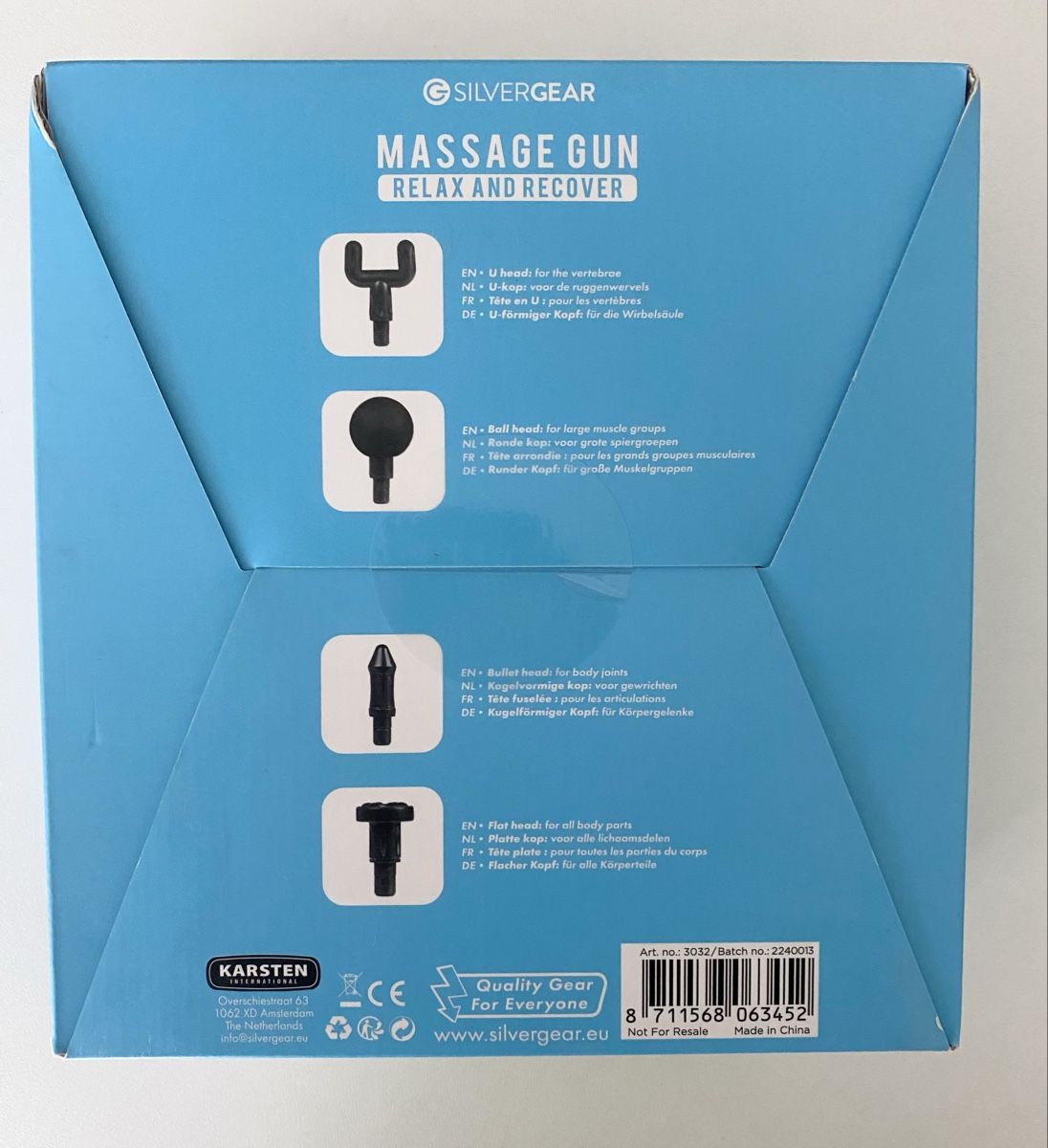 Massagegeräte: Massagepistole Silver Gear  – Gebraucht aus Widen von chj_d7hl 1