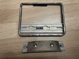 Chrom Kennzeichenhalter Motorrad Moto