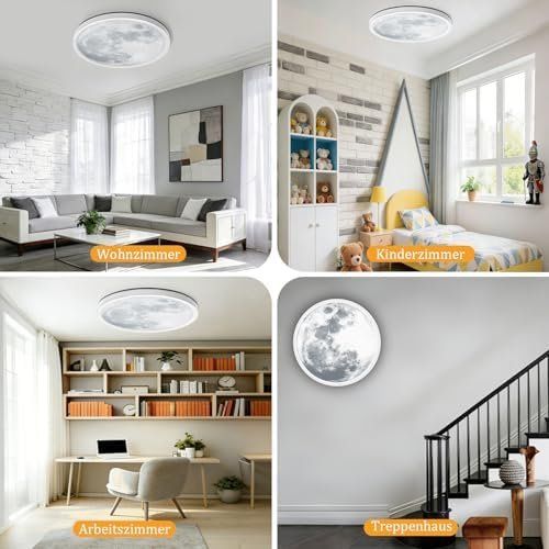 Kronleuchter & Deckenlampen: Mond LED Deckenleuchte 33W – Neu und originalverpackt aus Hundwil von Stallone5 7