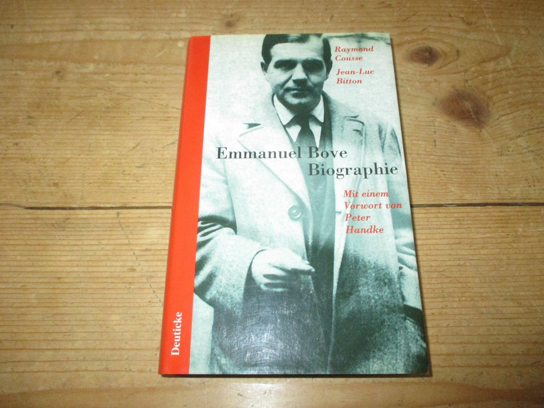 Libri: Emmanuel Bove Biografie – Usato da Flims - Dorf venduto da Stagediver