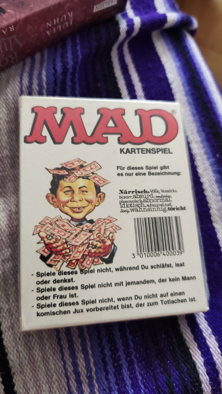Giochi: Das MAD Karten Spiel OVP – Nuovo (secondo la descrizione) da Bern venduto da ans_7gv6 2