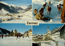 ZERNEZ im Unterengadin - Eislauf
