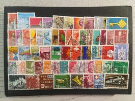 schönes Schweiz Lot gestempelt nur Handstempel