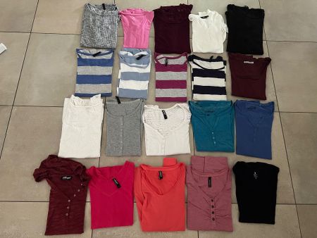 20 Damen Shirts langarm Gr. S