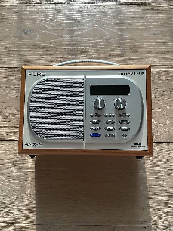 PURE Tempus-1 Digital Radio DAB Alarm Clock Radio (Gebraucht) in Pura ...