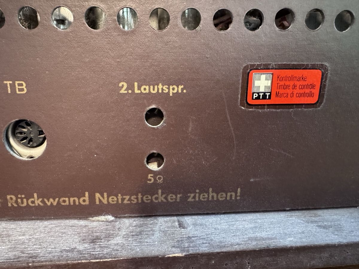 Radios: Altes Röhrenradio Seyffer – Gebraucht aus Niederbüren von Oetschli 4