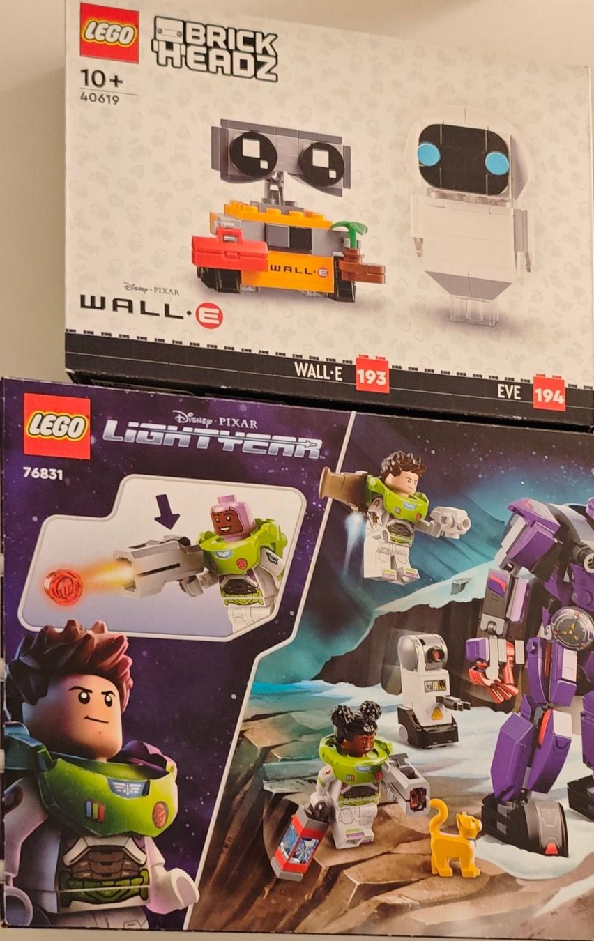 Lego Kit di costruzioni: Lego Sets 76831 & 40619, Buzz Lightyear &. Wall-e, Neu&OVP – Nuovo e nell'imballaggio originale da Pfaffhausen venduto da seppentony