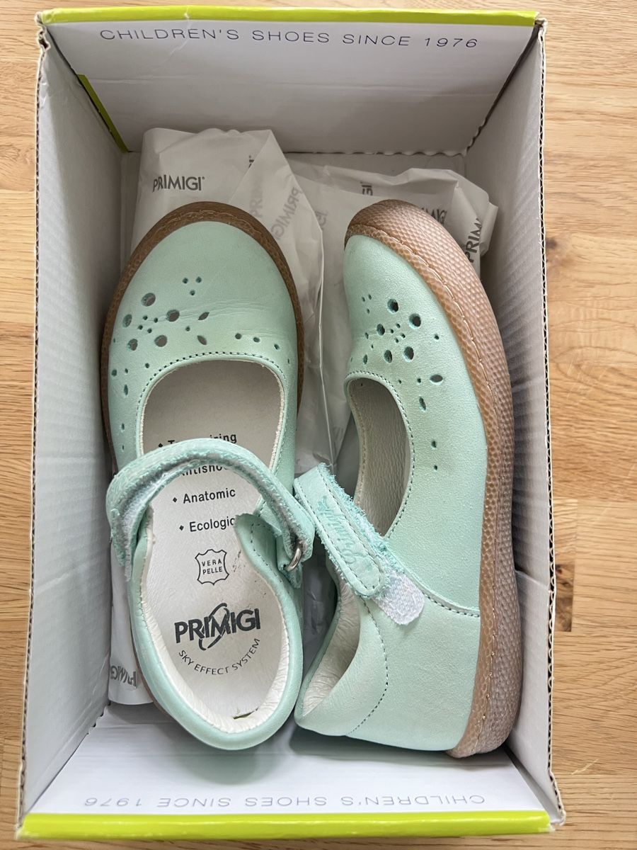 Primigi Scarpe per ragazze: Sommer Riemchenballerina Mint Primigi Gr.27 – Usato da Zollikerberg venduto da Huglina