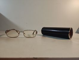 Bvlgari Brille, Braun,  Inkl. Etui und Putztüchli. (nov325)