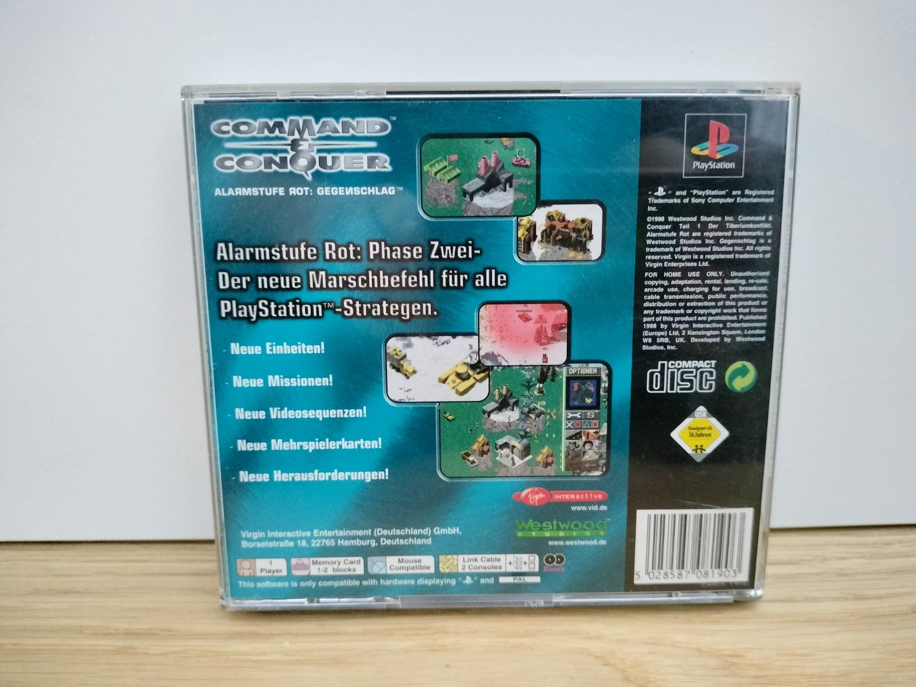 Sony Giochi: Command & Conquer für Playstation 1 – Usato da Wil SG venduto da kaizzen 1