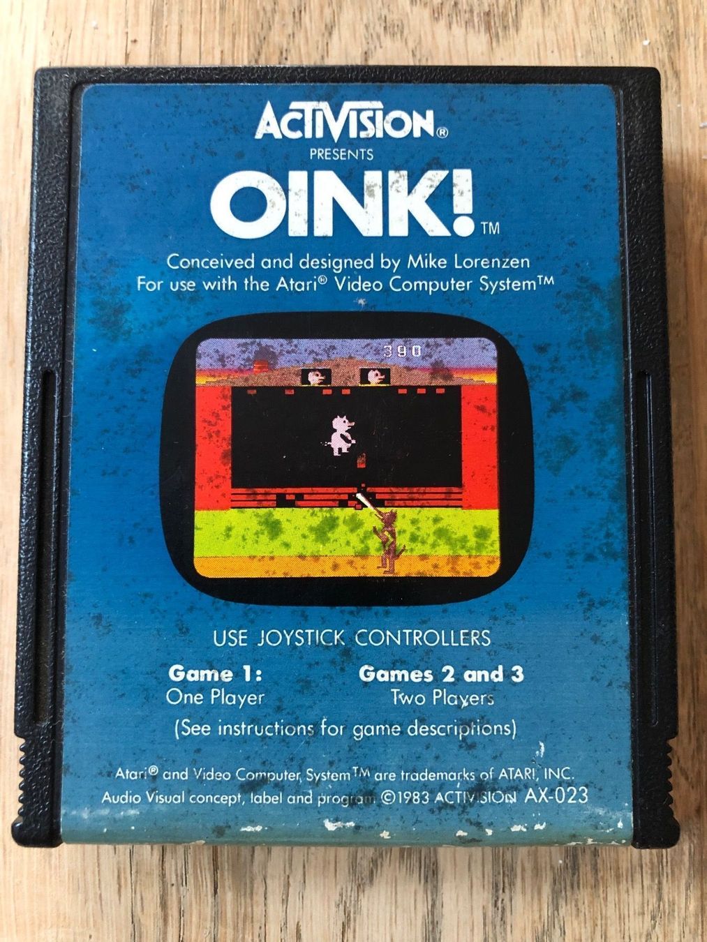 Atari Giochi: Oink! für Atari 2600 – Usato da Kestenholz venduto da Matti_10