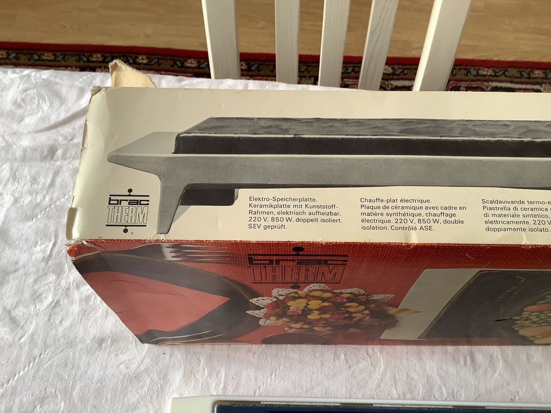 Elettrodomestici da cucina: Vintage Brac Therm Plattenwärmer elektrisch – Nuovo (secondo la descrizione) da Wädenswil venduto da Jsi.Z01 1