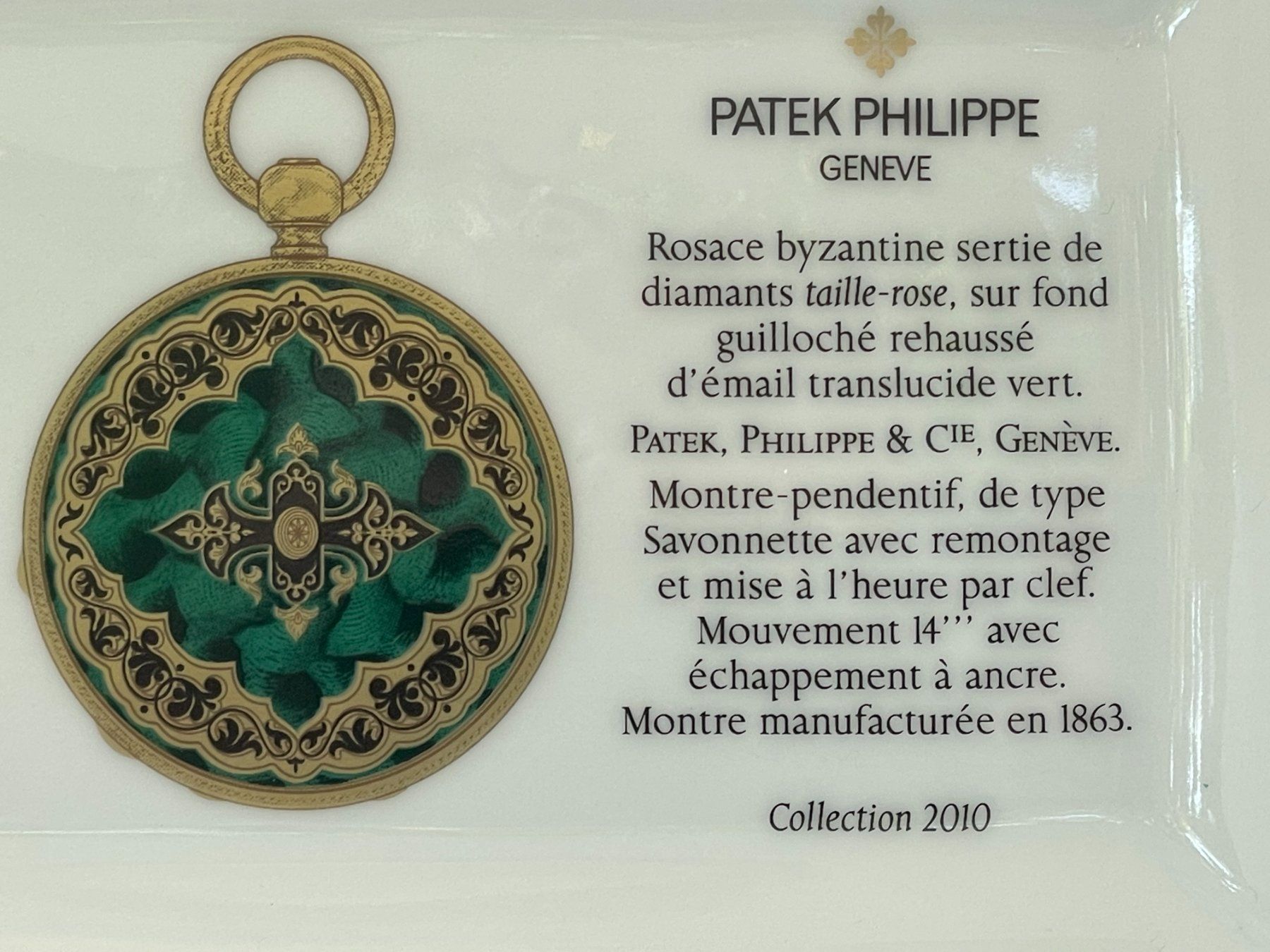 Patek Philippe Uhren: Vide-poches de collection Patek Philippe, édition 2010 – Neu (gemäss Beschreibung) aus Bôle von soleil778 2